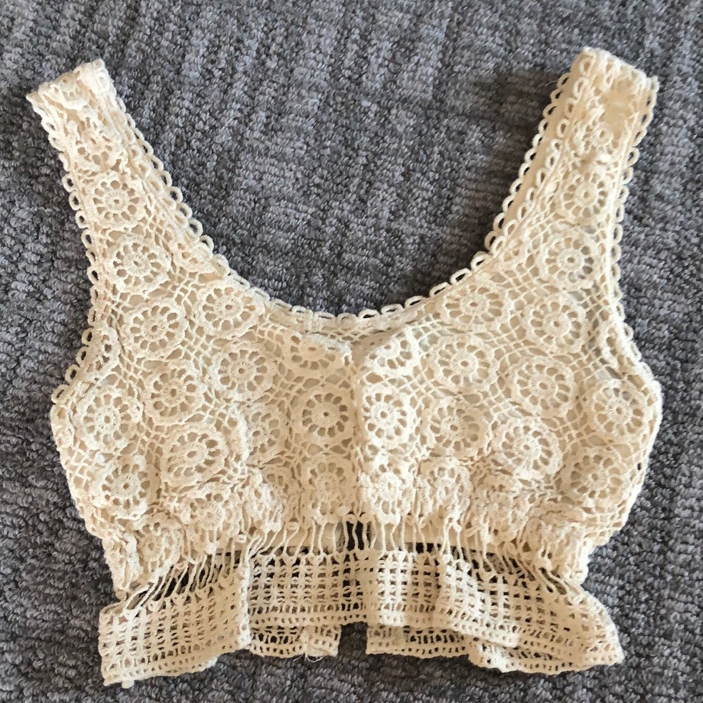 Urban outfitters crop bralette top